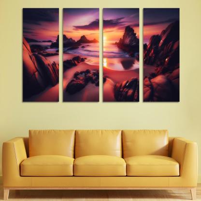 Sunset Point Iconic Views And Relaxation Premium Artwork Frames
