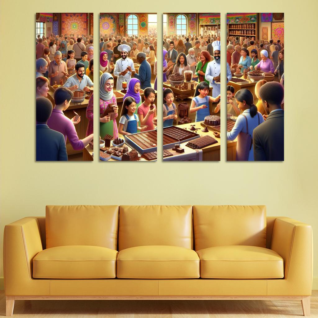 World Chocolate Festival - Uk Framed Paintings