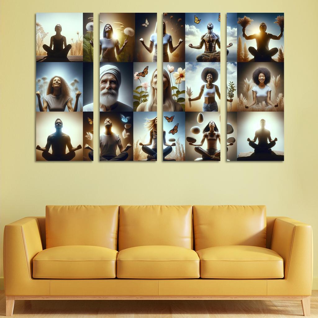 Resilience In The Face Of Adversity Stories Of Survivors Custom Paintings Frame