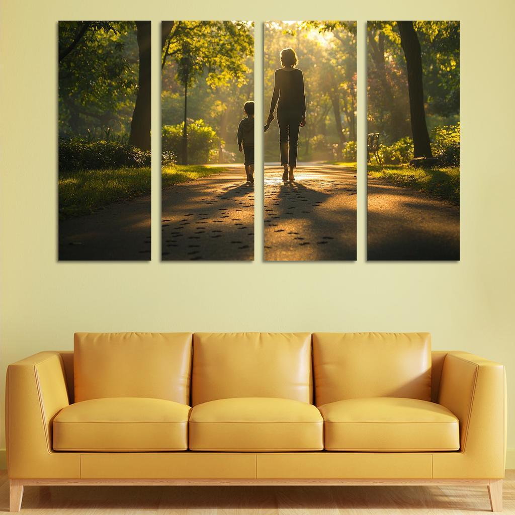 Footsteps Of Love Following A Mothers Path One-piece Frames