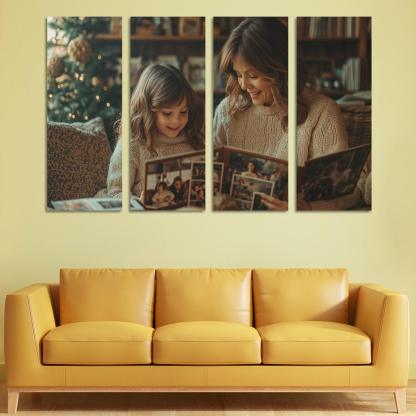 Cherished Moments A Mother's Time Capsule Canvas Paintings Frame