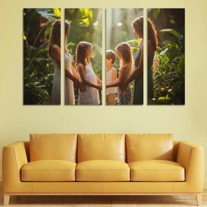 An Unbroken Circle A Mothers Enduring Love Canvas Paintings Frame