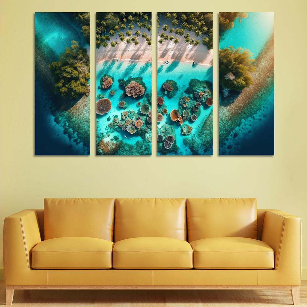 Crystal Waters An Aquatic Wonderland Custom Paintings Frame