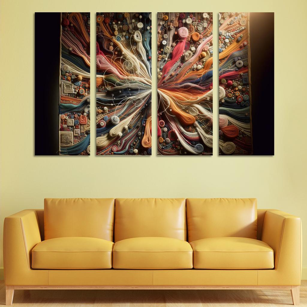 Tapestry Of Thoughts Premium Artwork Frames