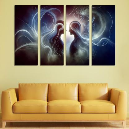 Silent Conversations Premium Artwork Frames