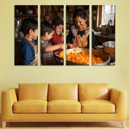 Treasured Traditions A Mothers Gift Of Rituals Canvas Paintings Frame