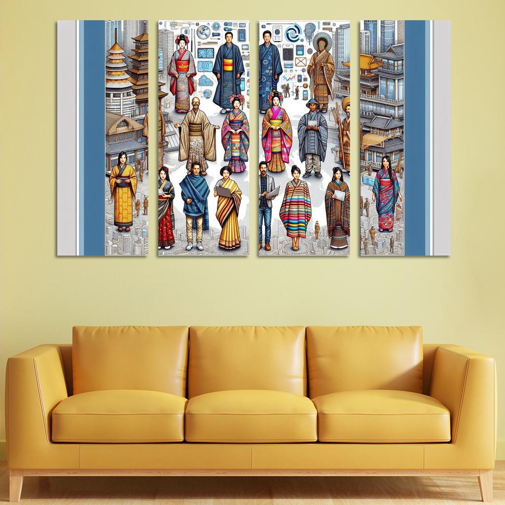 Roots Of Heritage The Value Of Cultural Preservation Custom Paintings Frame