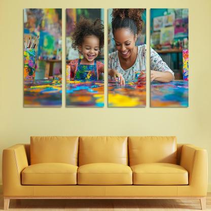 Canvas Of Memories Paintings Of Love Custom Paintings Frame