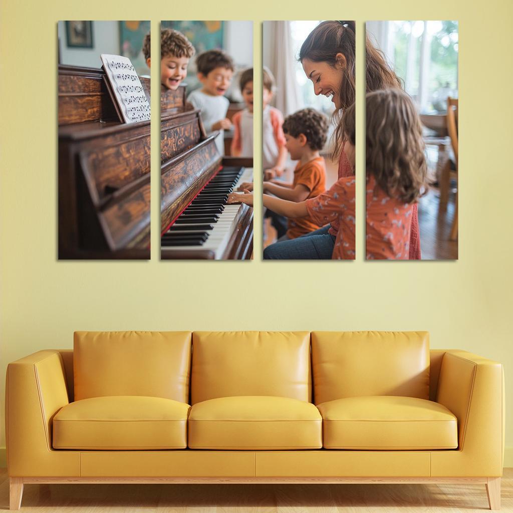 The Symphony Of Care A Mothers Loving Melody One-piece Frames