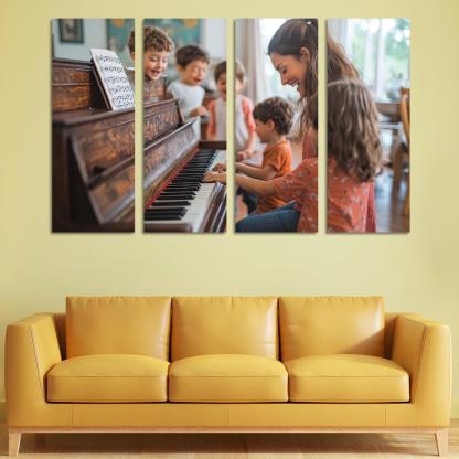 The Symphony Of Care A Mothers Loving Melody One-piece Frames