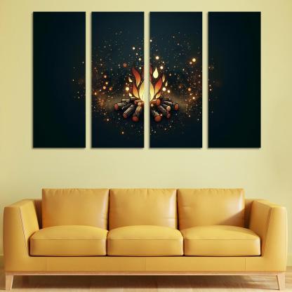 Embers Of Inspiration Premium Artwork Frames