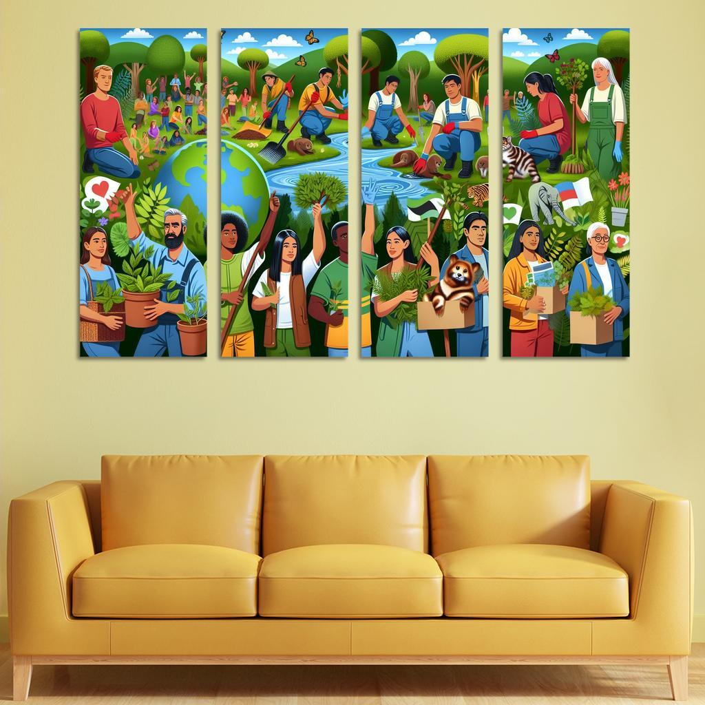 Earth Guardians Celebrating Environmental Activism Art Trends