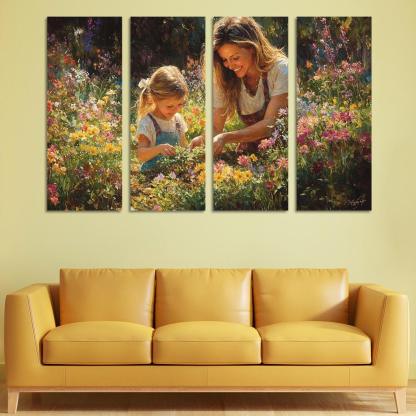 The Garden Of Love Nurtured By A Mother's Hands One-piece Frames