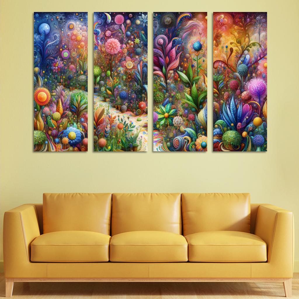 Garden Of Possibilities Premium Artwork Frames