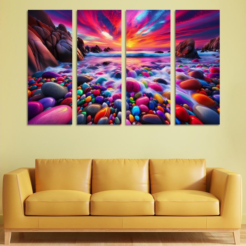 Cove Of Colors A Photographer's Paradise Custom Paintings Frame