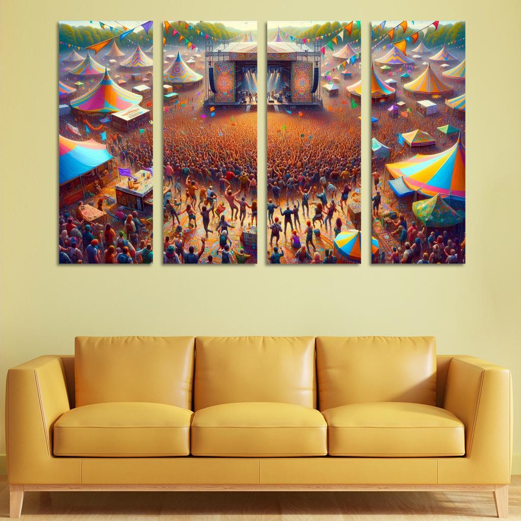 Glastonbury Festival - England One-piece Frames