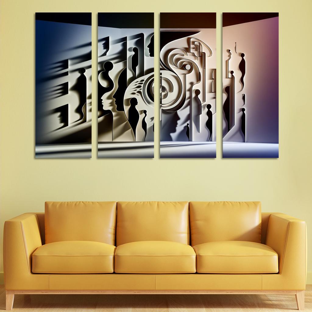 Shadows Of Identity Premium Artwork Frames