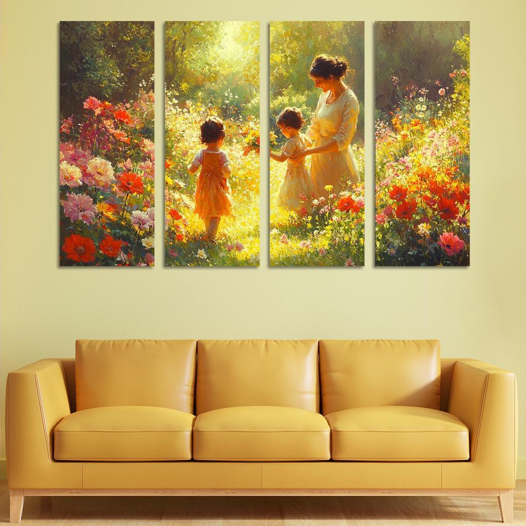 Sunshine In My Soul A Mothers Radiant Love Canvas Paintings Frame