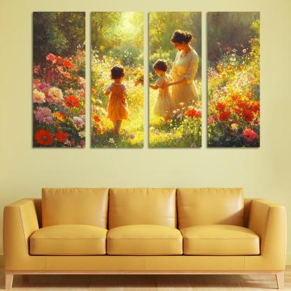 Sunshine In My Soul A Mothers Radiant Love Canvas Paintings Frame