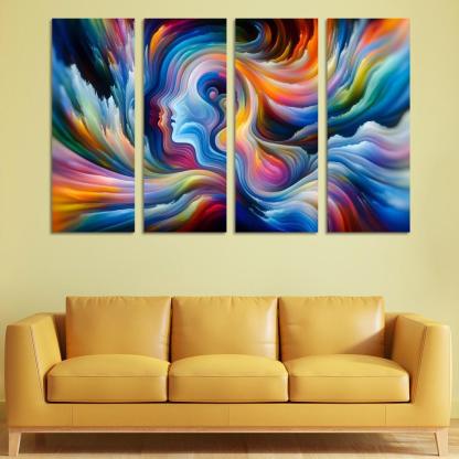 Chroma Of Emotions Premium Artwork Frames