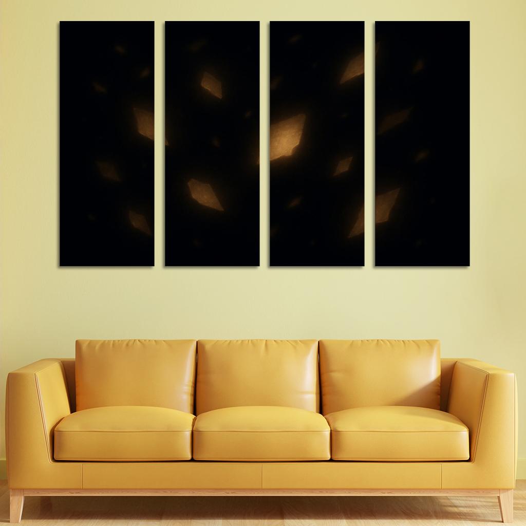 Fragments Of Eternal Whispers Oil Paintings Frame