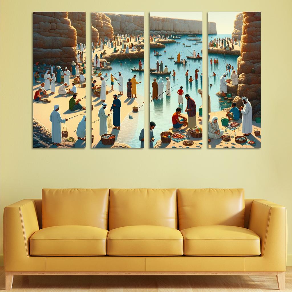 Fisherman's Cove Bounty Of The Sea Premium Artwork Frames