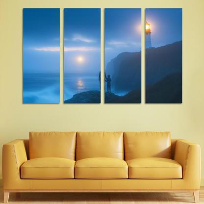 The Lighthouse Of Love Guiding Through Storms One-piece Frames