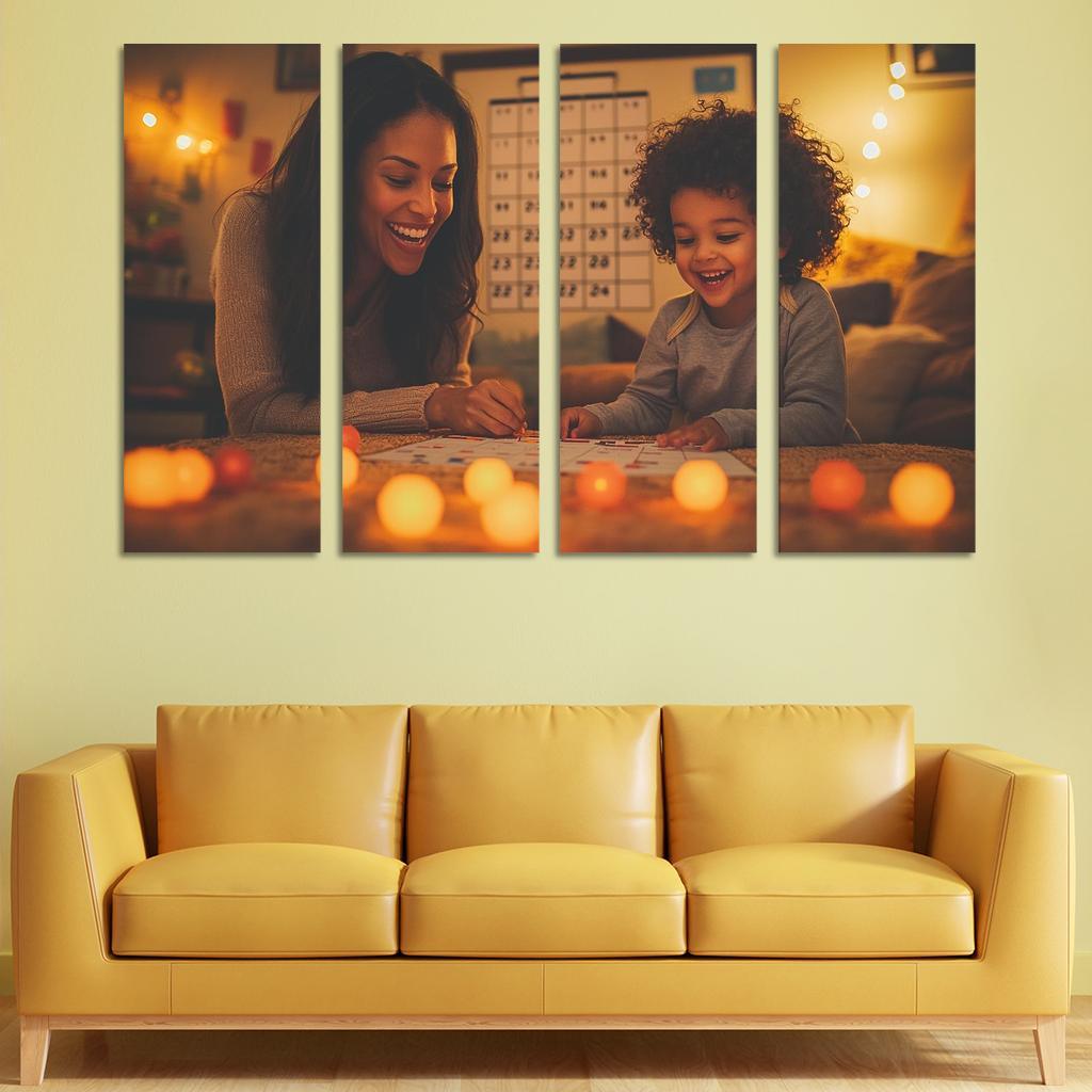 The Gift Of Time Cherishing Every Moment Custom Paintings Frame