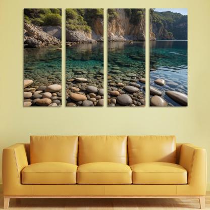 Crystalline Waters Of Tranquil Cove Art Trends