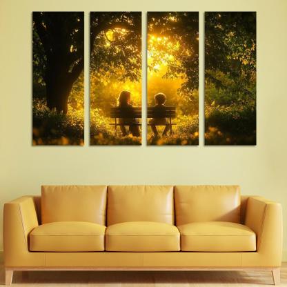 The Heart Of Time A Mothers Unwavering Love One-piece Frames