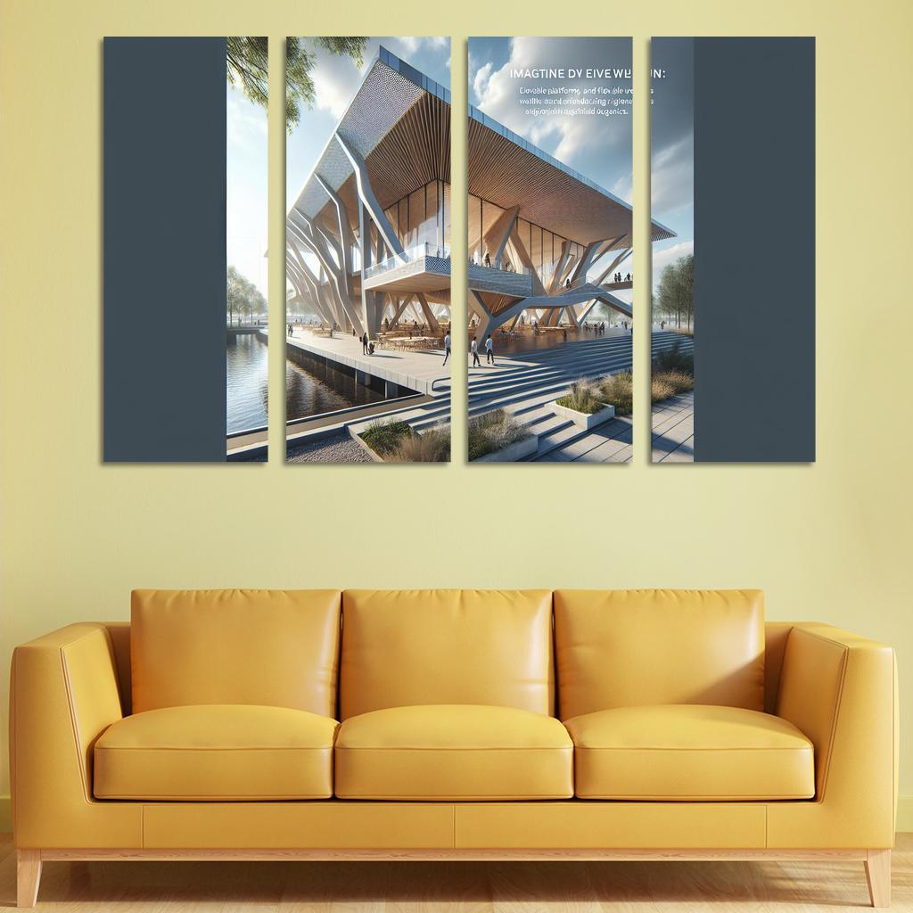 The Resilient Pavilion Custom Paintings Frame