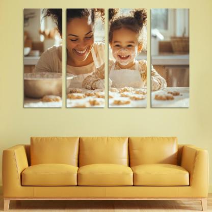 The Beauty Of Small Moments A Mothers Care Custom Paintings Frame