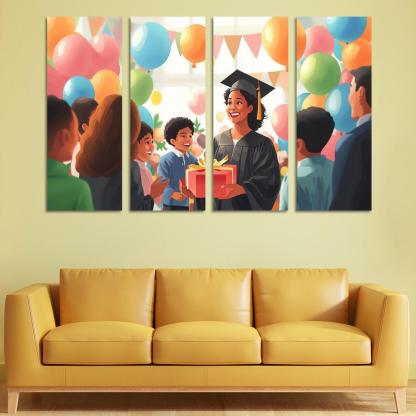 Milestones Of Love Celebrating Togetherness Custom Paintings Frame