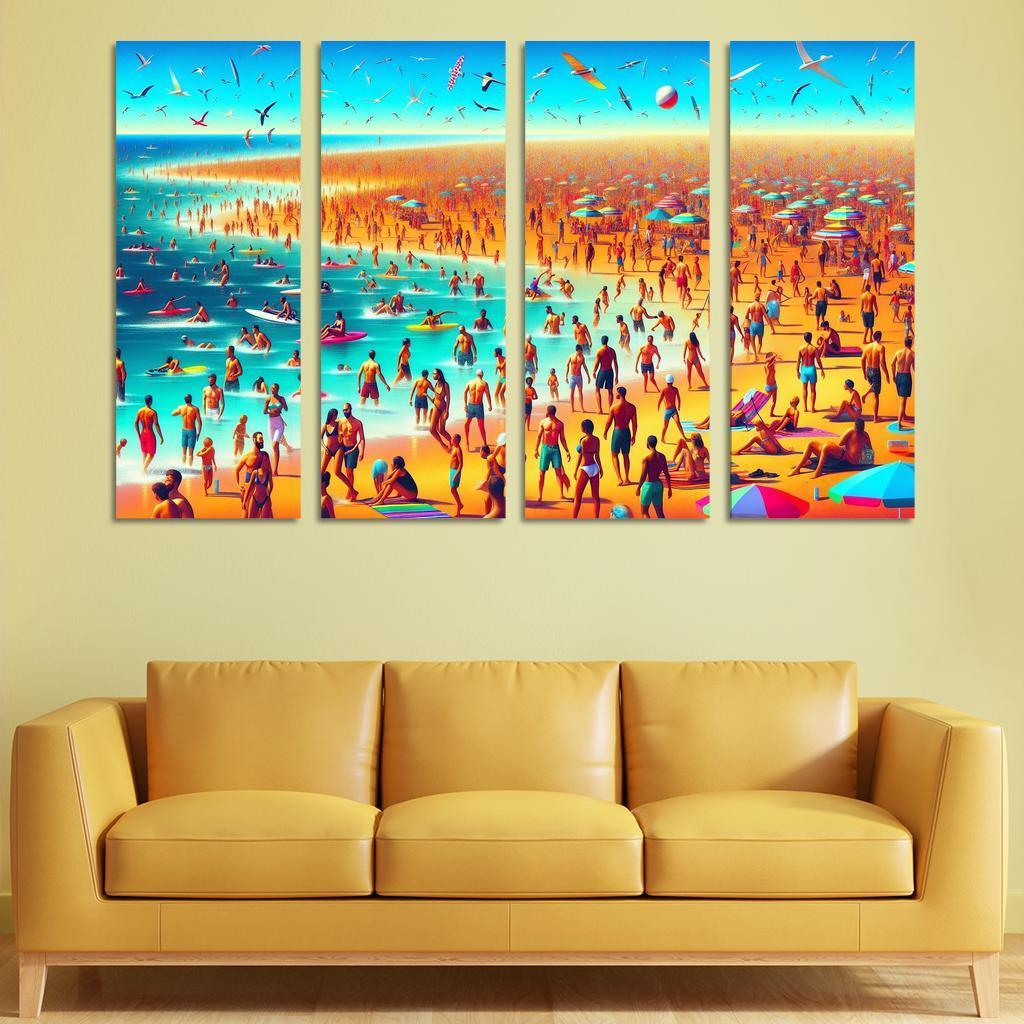 Adventure Island Thrilling Water Sports Custom Paintings Frame