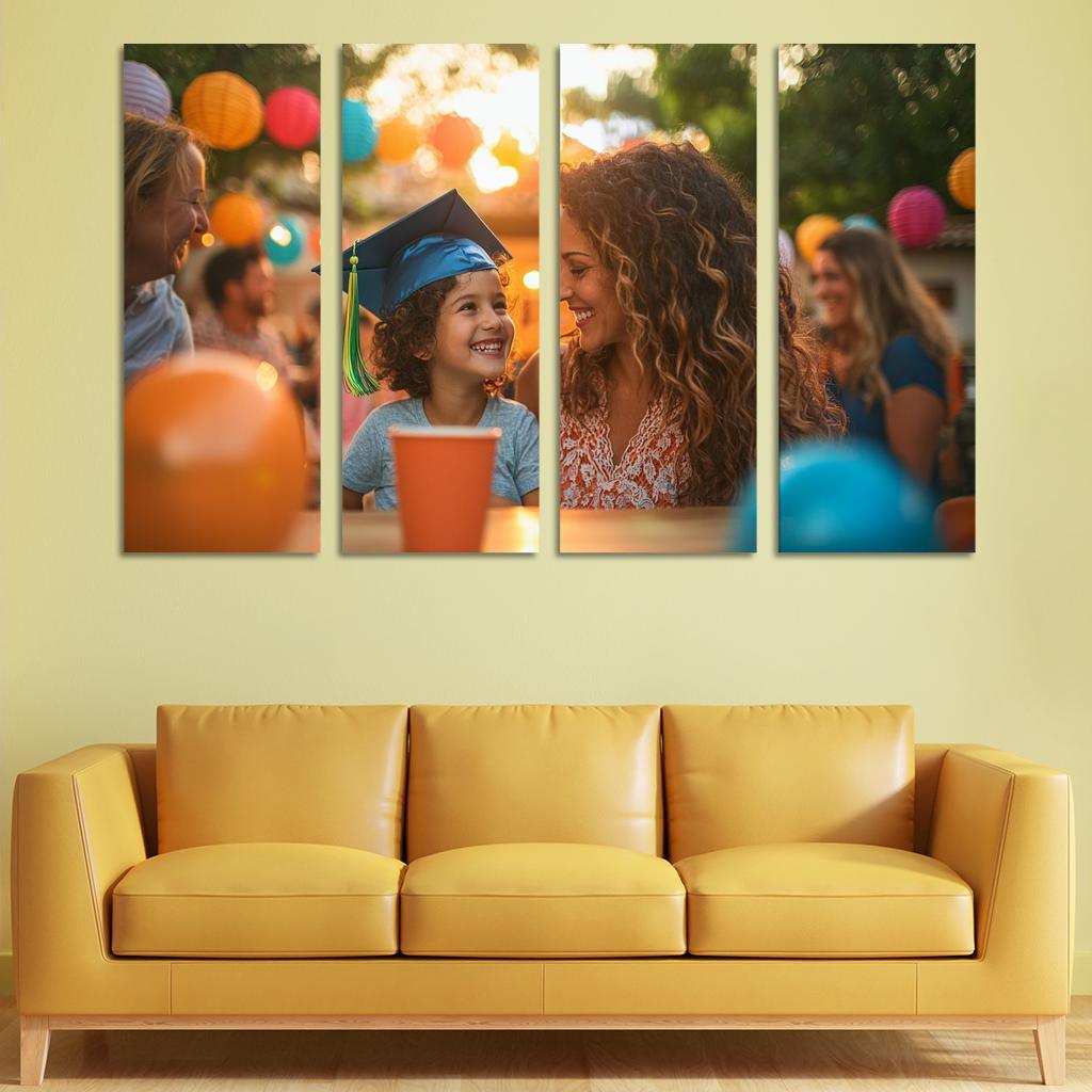 Milestones Of Love Celebrating Growth Together Custom Paintings Frame