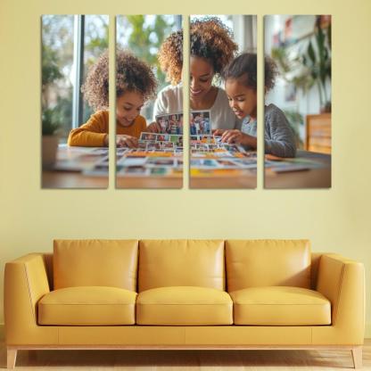 Mosaic Of Love A Mothers Legacy Canvas Paintings Frame