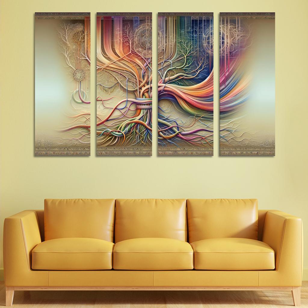 Threads Of Time And Space Premium Artwork Frames