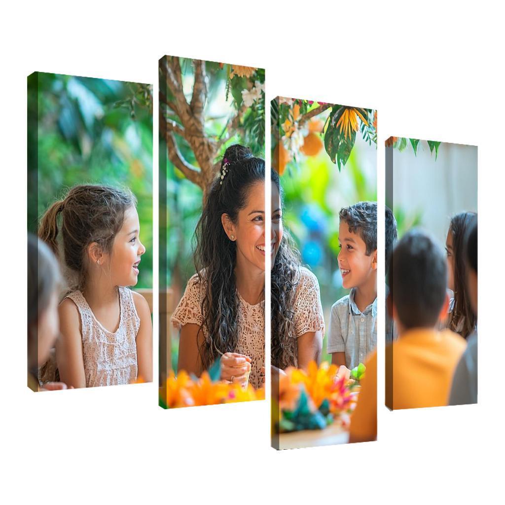 The Circle Of Life Nurturing Connections Custom Paintings Frame