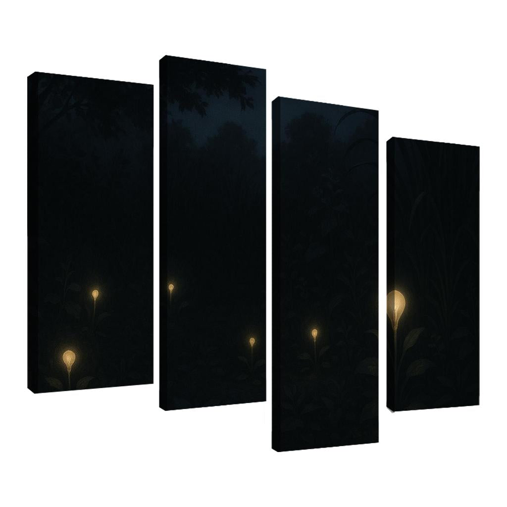 Garden Of Eclipsed Thoughts Oil Paintings Frame