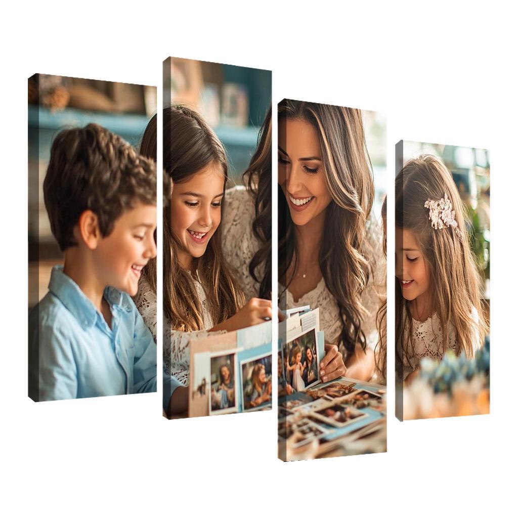 Mosaic Of Memories A Mothers Love Canvas Paintings Frame