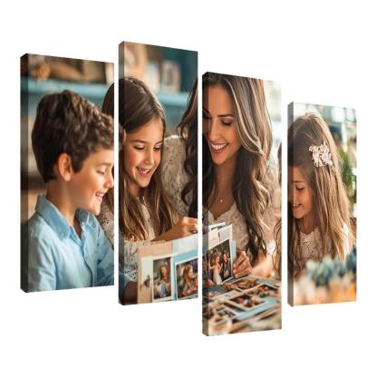 Mosaic Of Memories A Mothers Love Canvas Paintings Frame