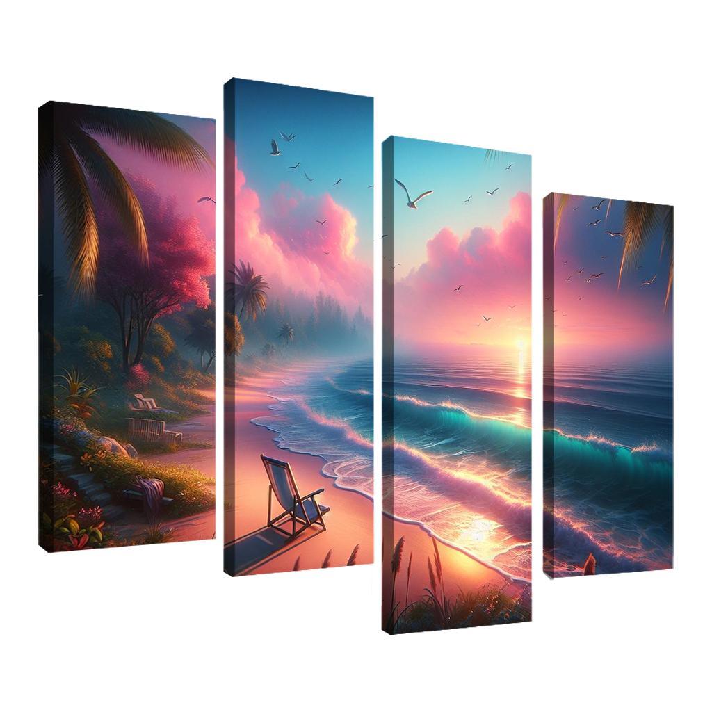 Waves Of Serenity Ideal Meditation Spot Art Trends