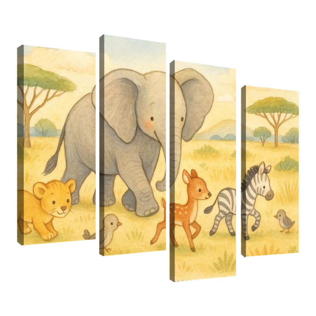 Gentle Giant Elephant Quest Premium Artwork Frames