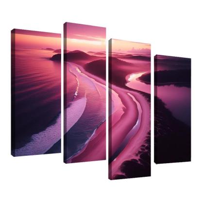 Violet Cove Enchanted Sunrise Spot Custom Paintings Frame