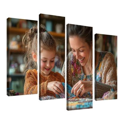Threads Of Time A Mothers Lifelong Journey Canvas Paintings Frame