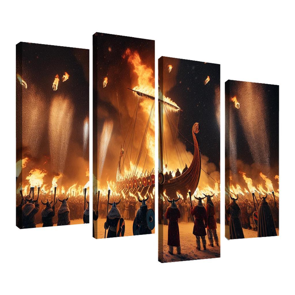 Up Helly Aa - Lerwick Scotland One-piece Frames