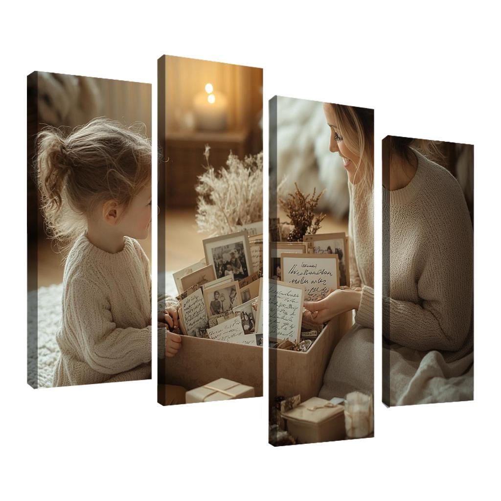 Treasured Keepsakes Memories In Time Custom Paintings Frame