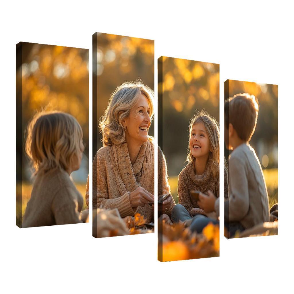 Heartstrings Of Memories A Mothers Gift Of Love Canvas Paintings Frame
