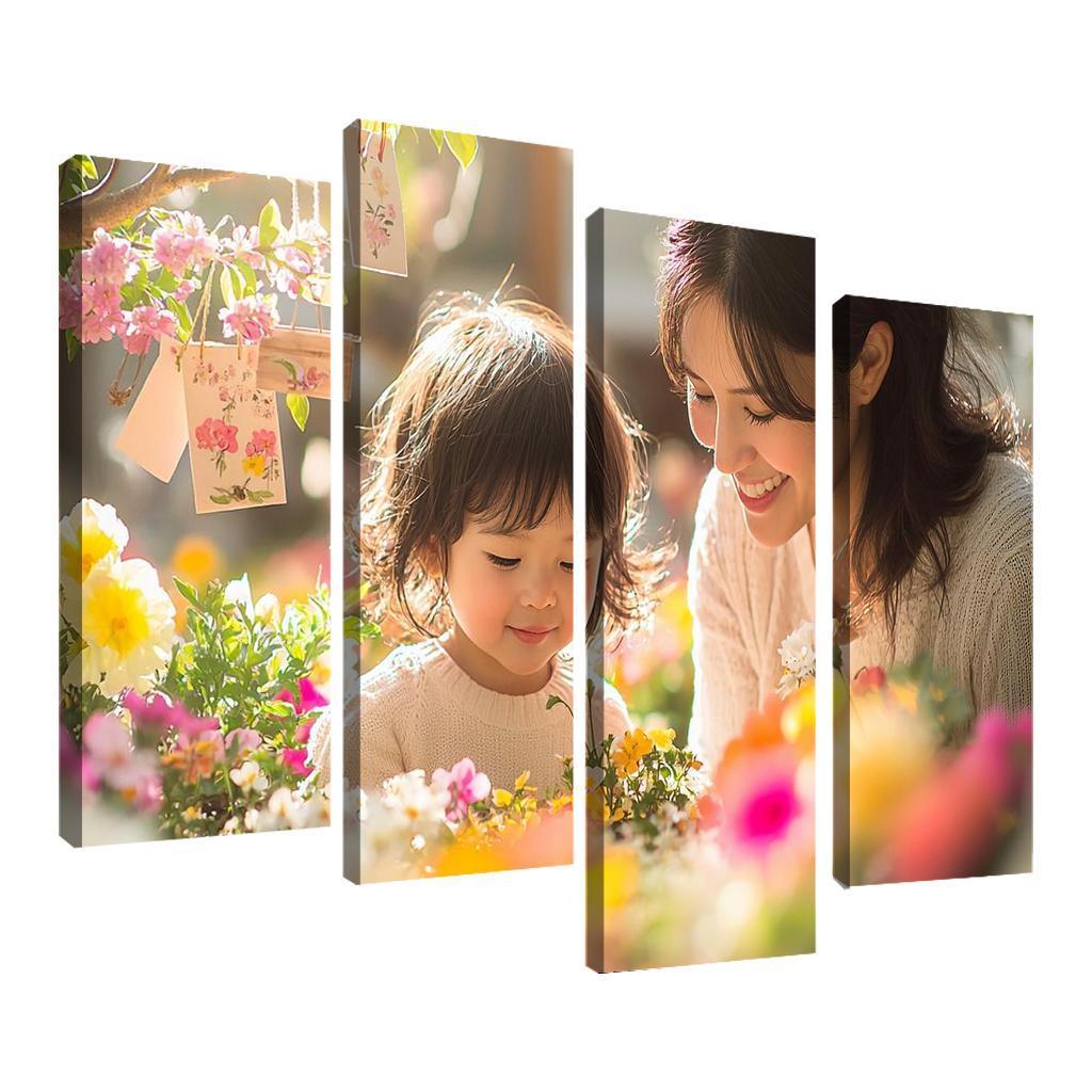 The Garden Of Memories Planting Seeds Of Love Canvas Paintings Frame