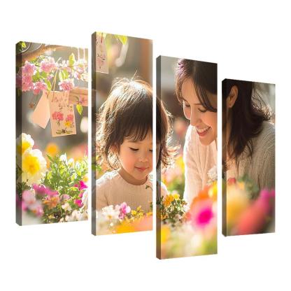 The Garden Of Memories Planting Seeds Of Love Canvas Paintings Frame